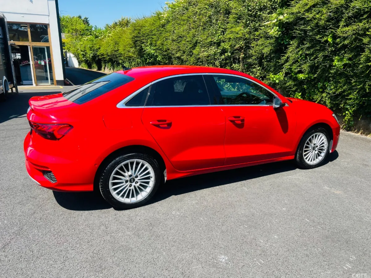 Audi A3 Saloon, Petrol, 2022, Red