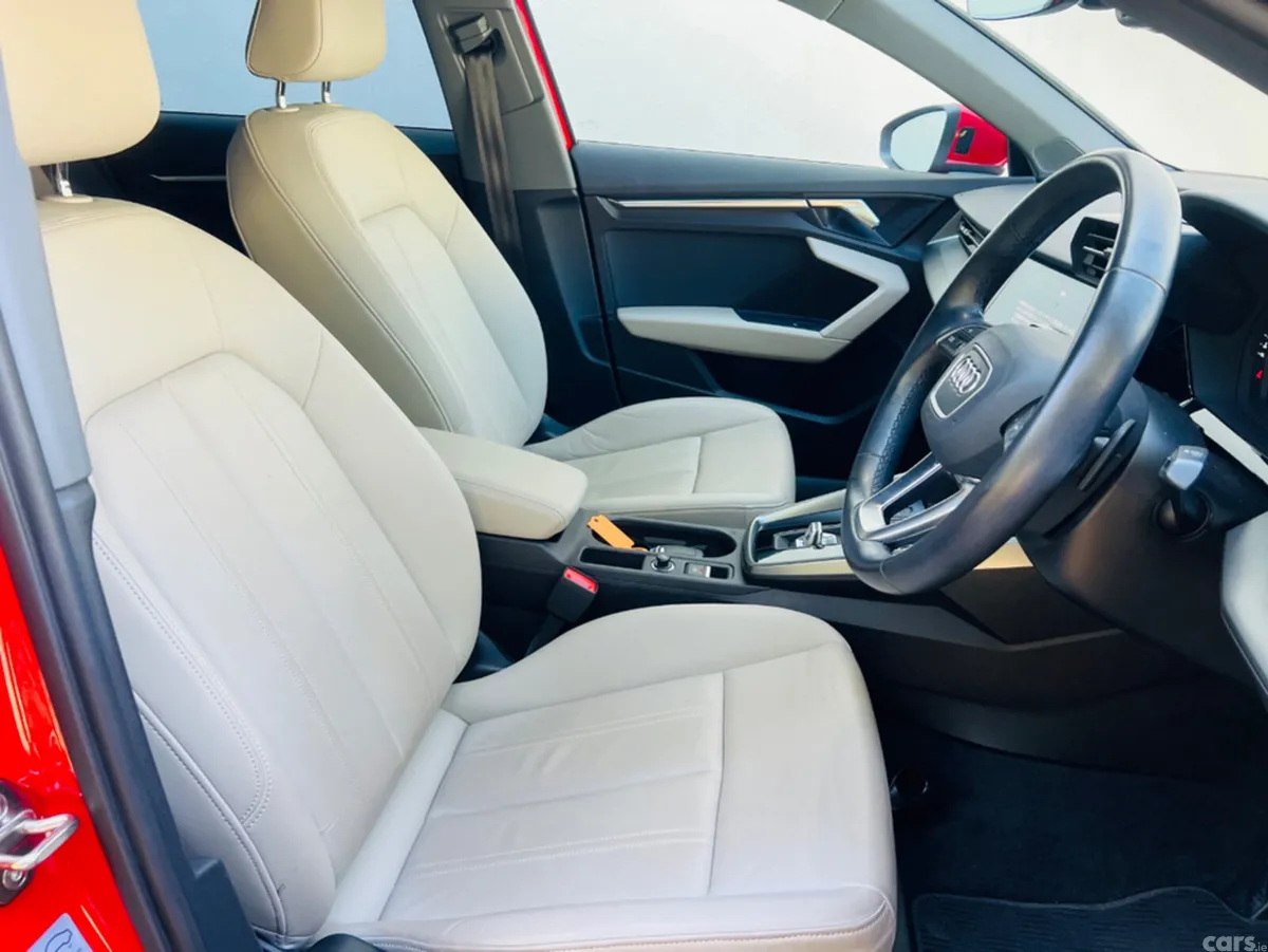 Audi A3 Saloon, Petrol, 2022, Red