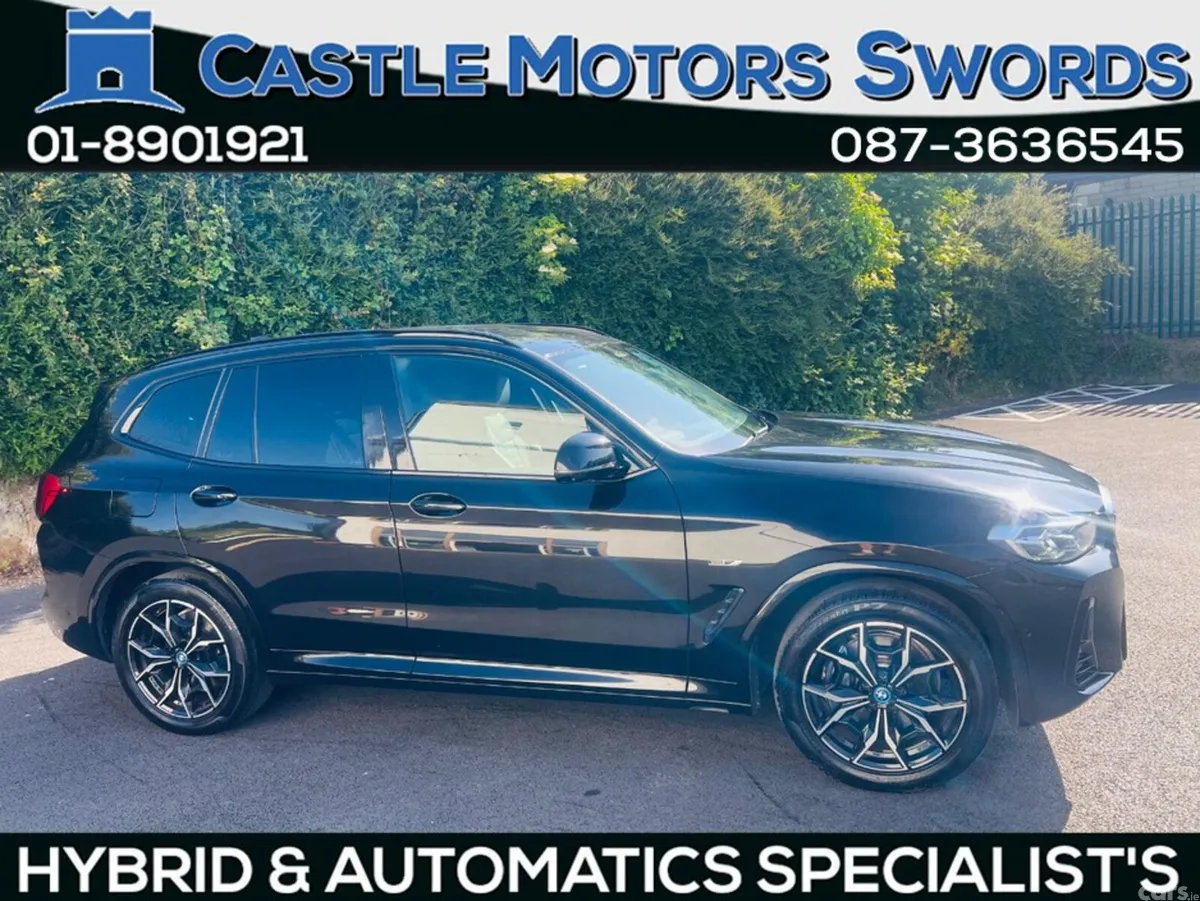 BMW X3 SUV, Petrol Plug-in Hybrid, 2022, Black