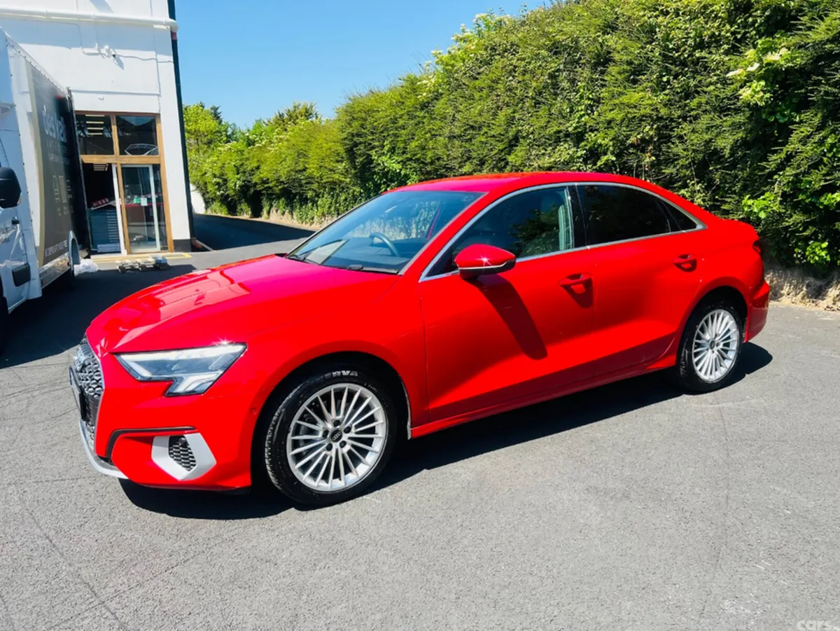 Audi A3 Saloon, Petrol, 2022, Red