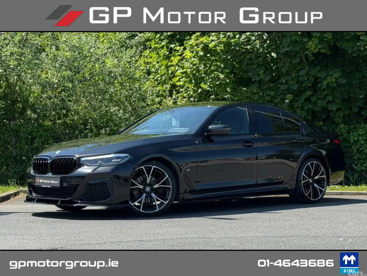 BMW 5-Series Saloon, Diesel, 2021, Black