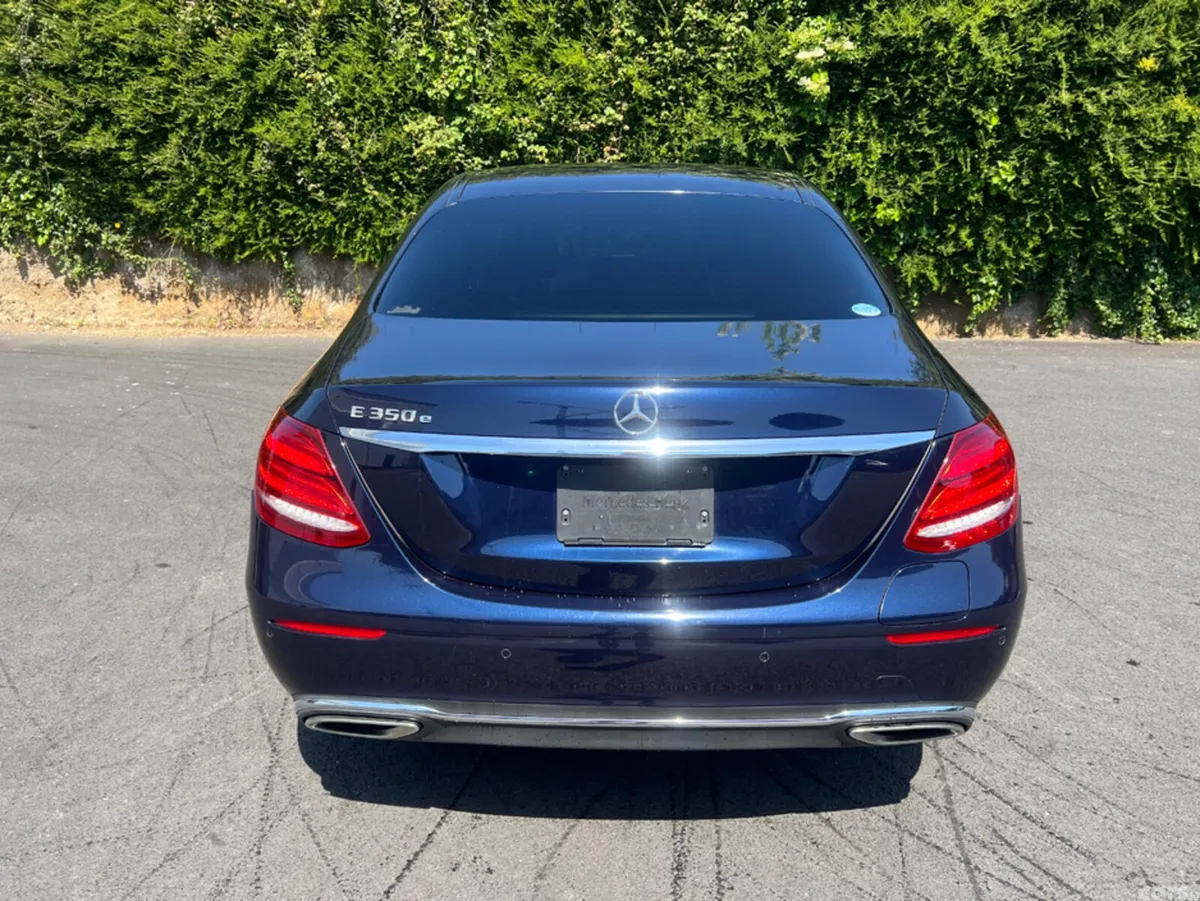 Mercedes-Benz E-Class Saloon, Petrol Hybrid, 2017, Blue