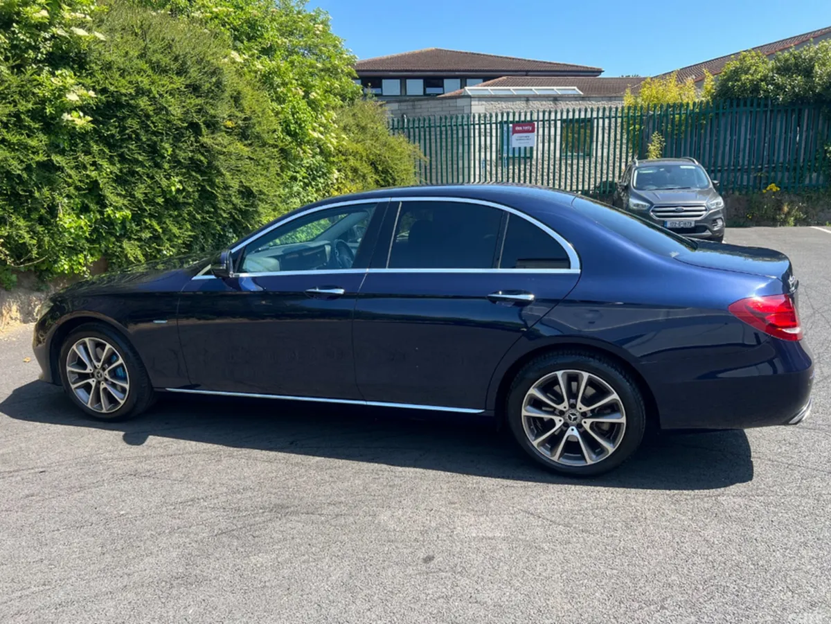 Mercedes-Benz E-Class Saloon, Petrol Hybrid, 2017, Blue