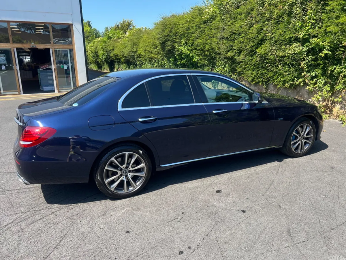 Mercedes-Benz E-Class Saloon, Petrol Hybrid, 2017, Blue