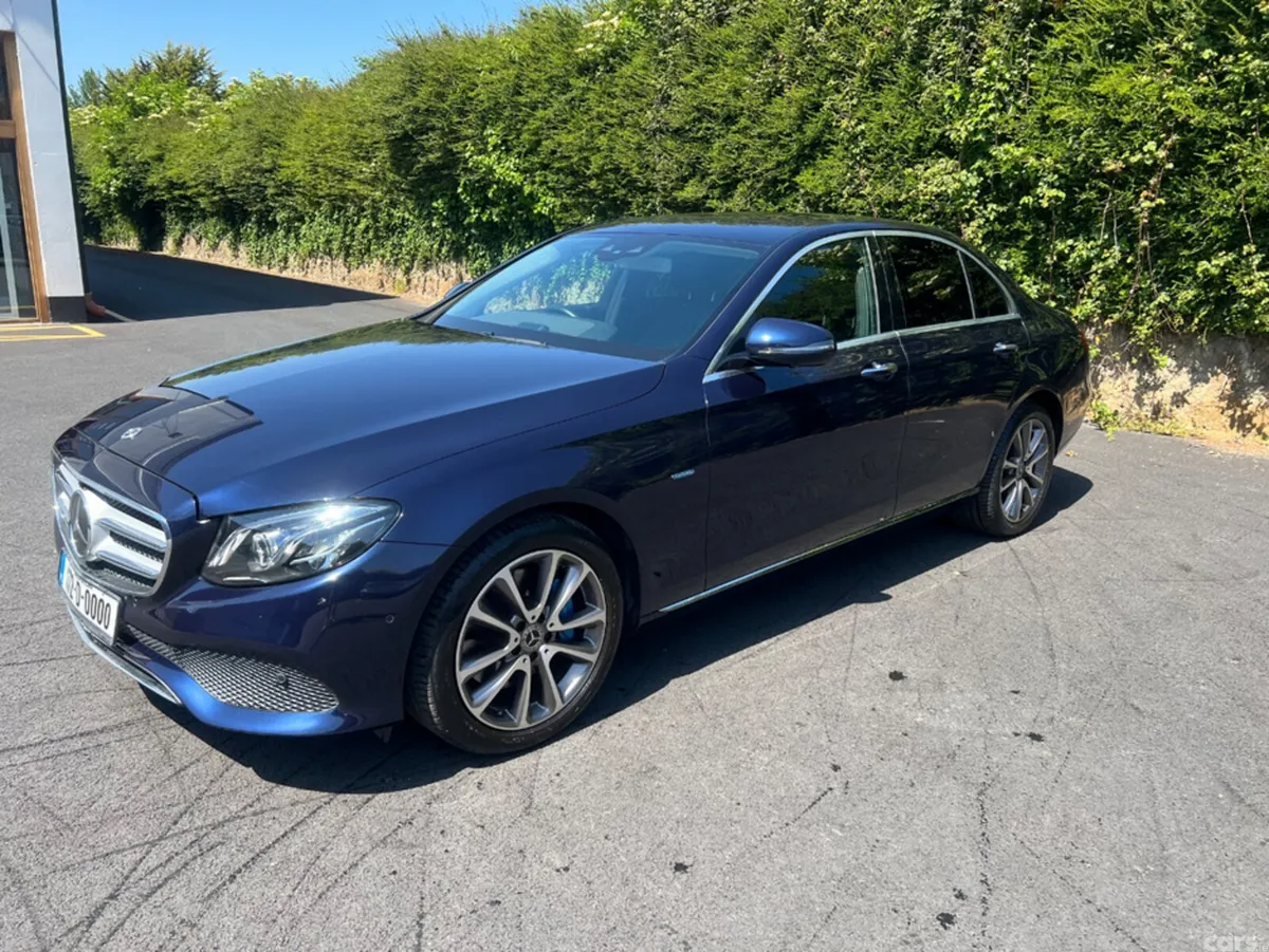 Mercedes-Benz E-Class Saloon, Petrol Hybrid, 2017, Blue