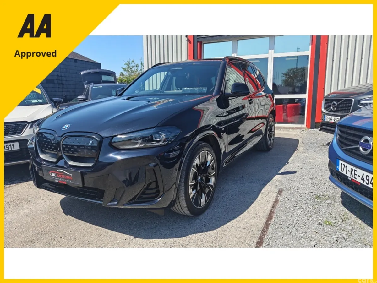BMW iX3 SUV, Electric, 2023, Black