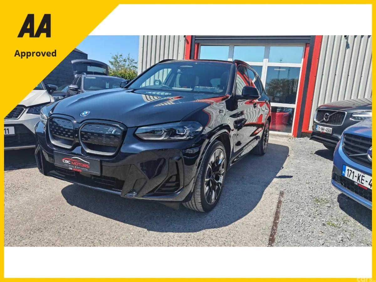 BMW iX3 SUV, Electric, 2023, Black
