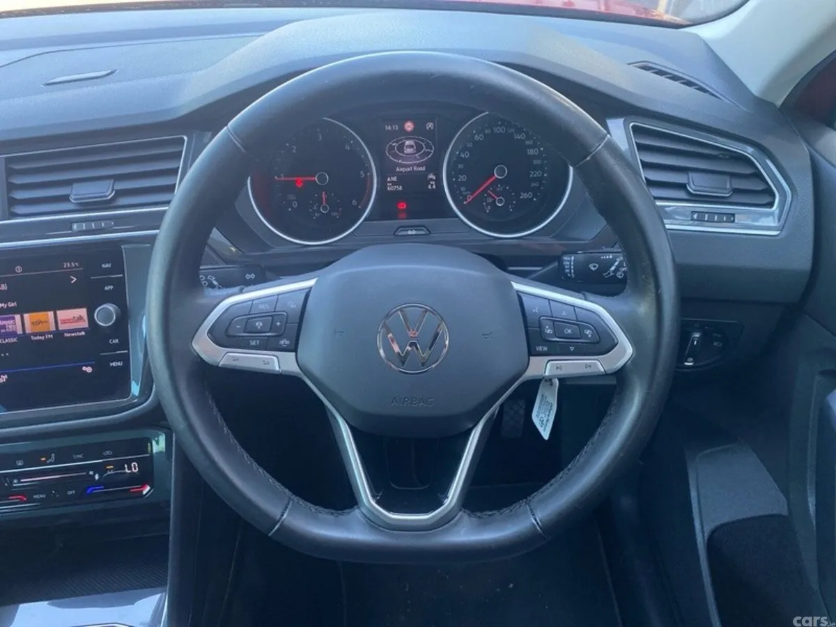 Volkswagen Tiguan Estate, Diesel, 2021, Red