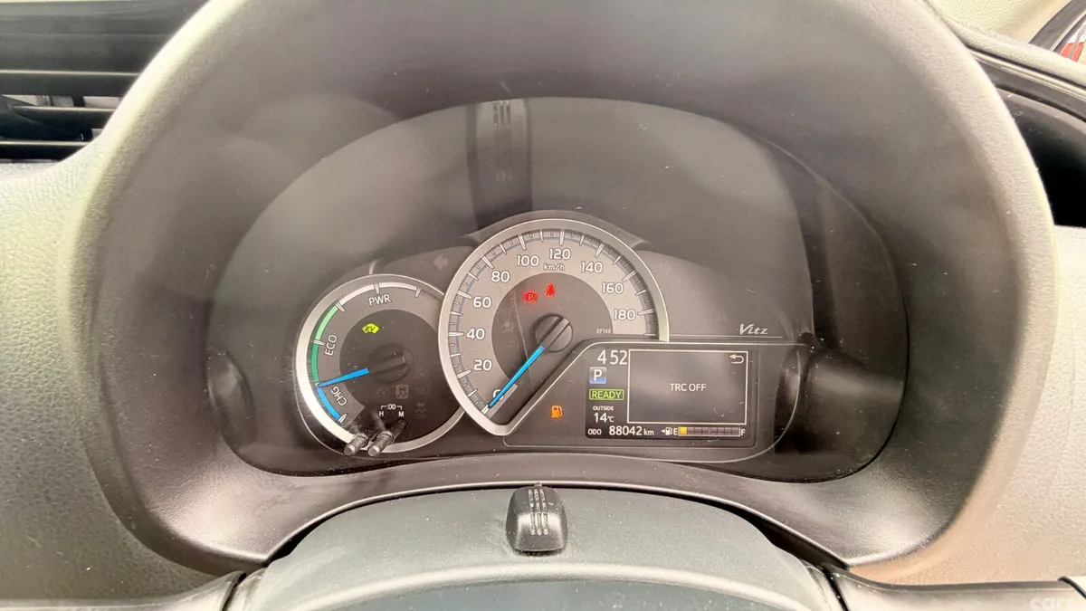 Toyota Vitz Hatchback, Petrol Hybrid, 2019, Black