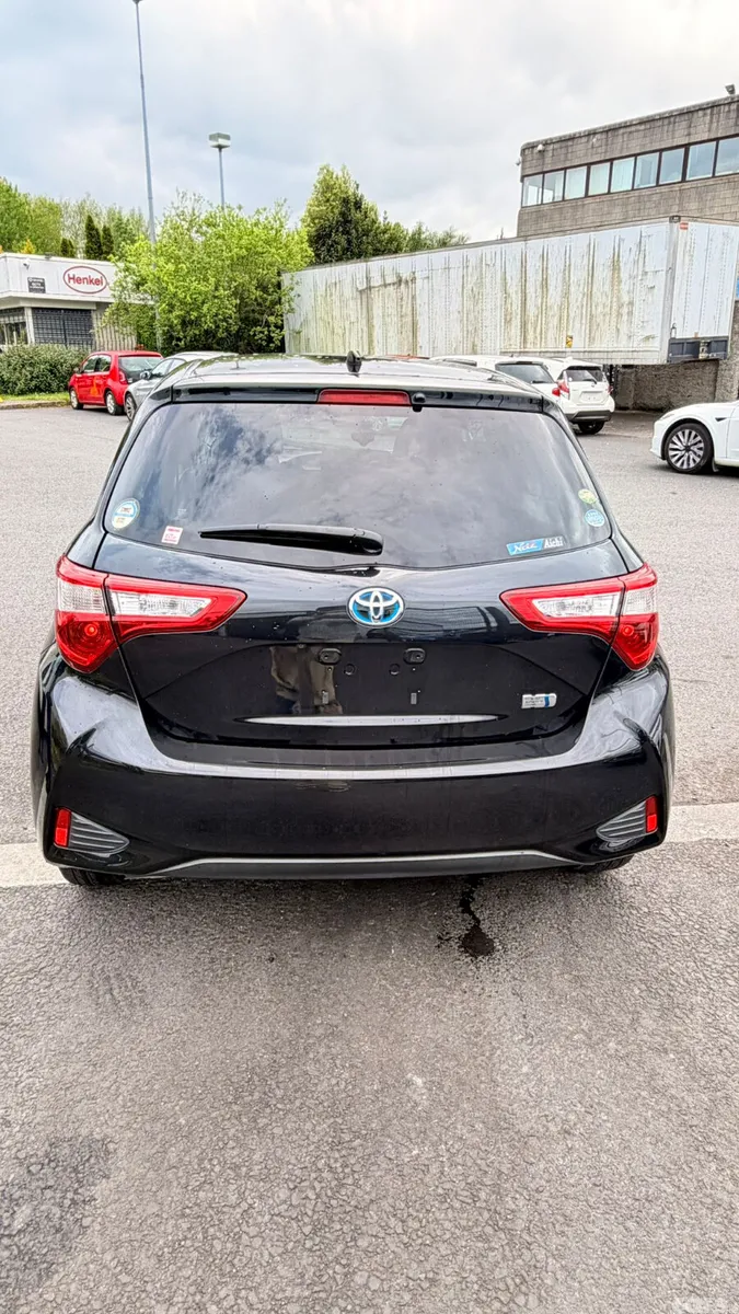 Toyota Vitz Hatchback, Petrol Hybrid, 2019, Black
