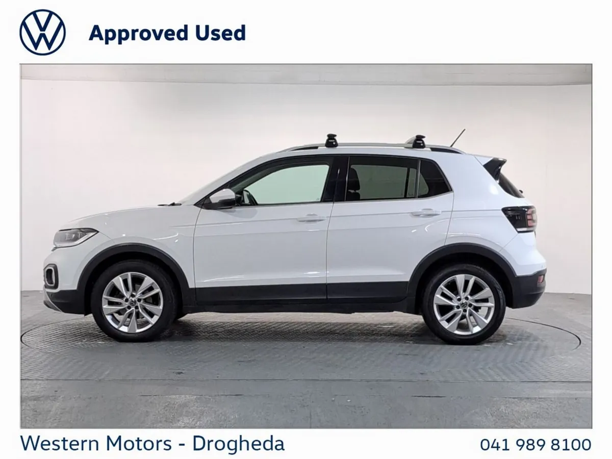 Volkswagen T-Cross SUV, Petrol, 2023, White