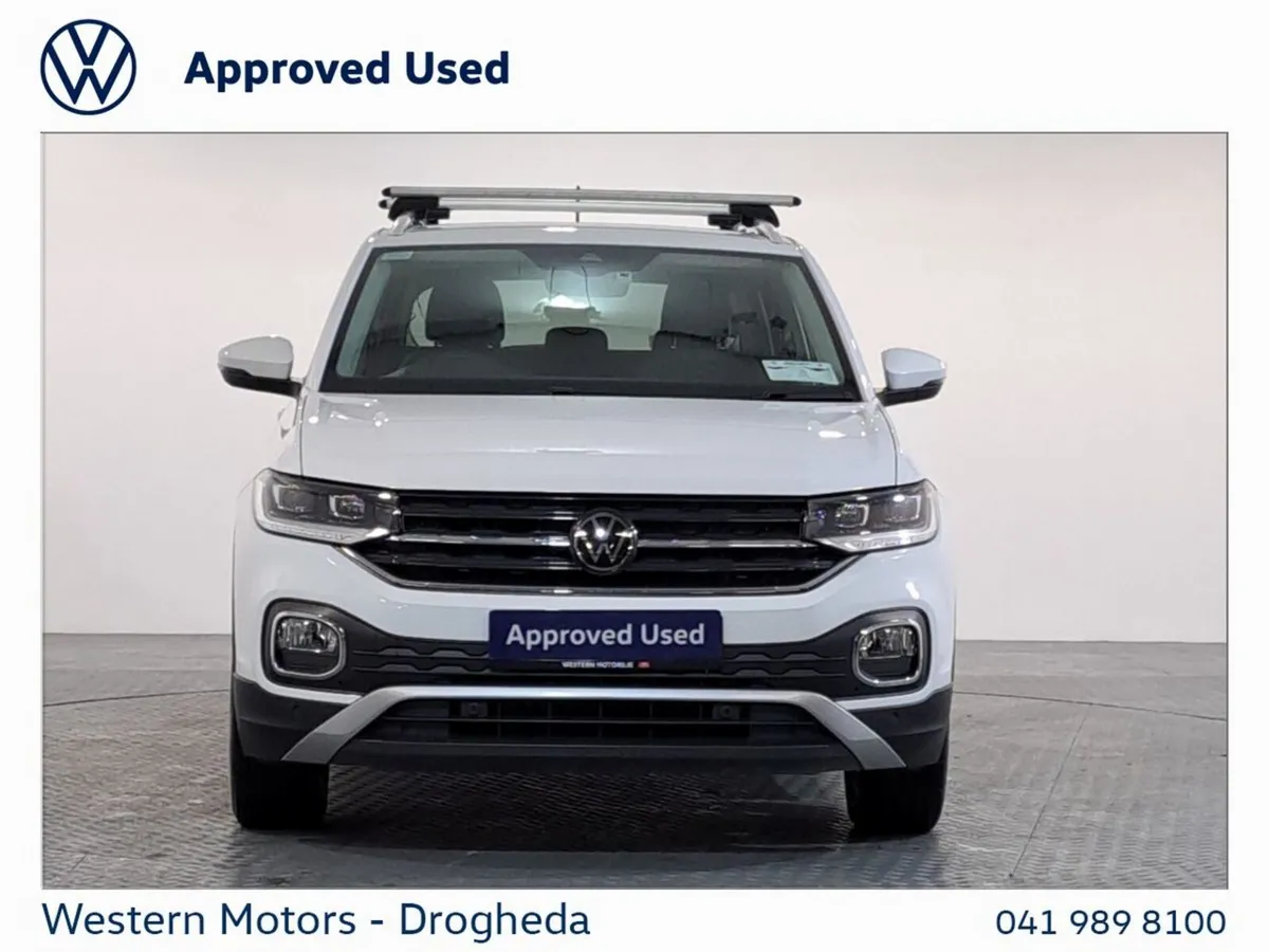 Volkswagen T-Cross SUV, Petrol, 2023, White