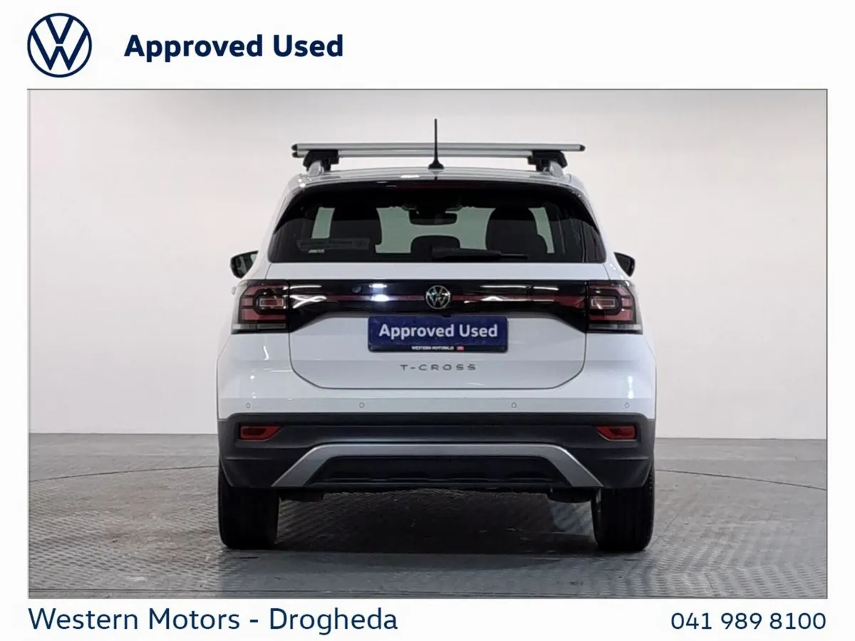 Volkswagen T-Cross SUV, Petrol, 2023, White