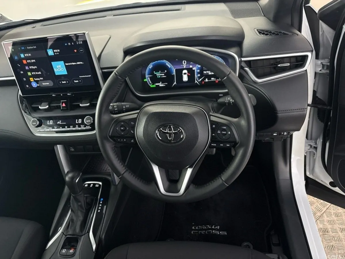 Toyota Corolla Cross SUV, Petrol Hybrid, 2024, White