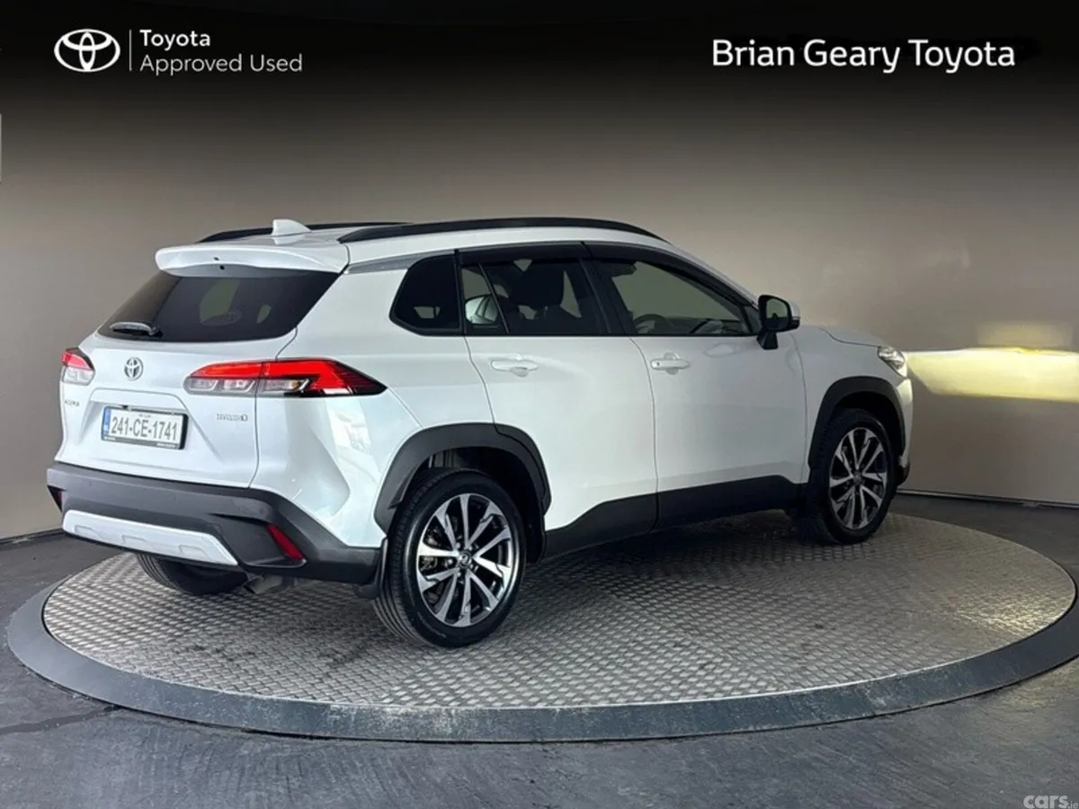 Toyota Corolla Cross SUV, Petrol Hybrid, 2024, White