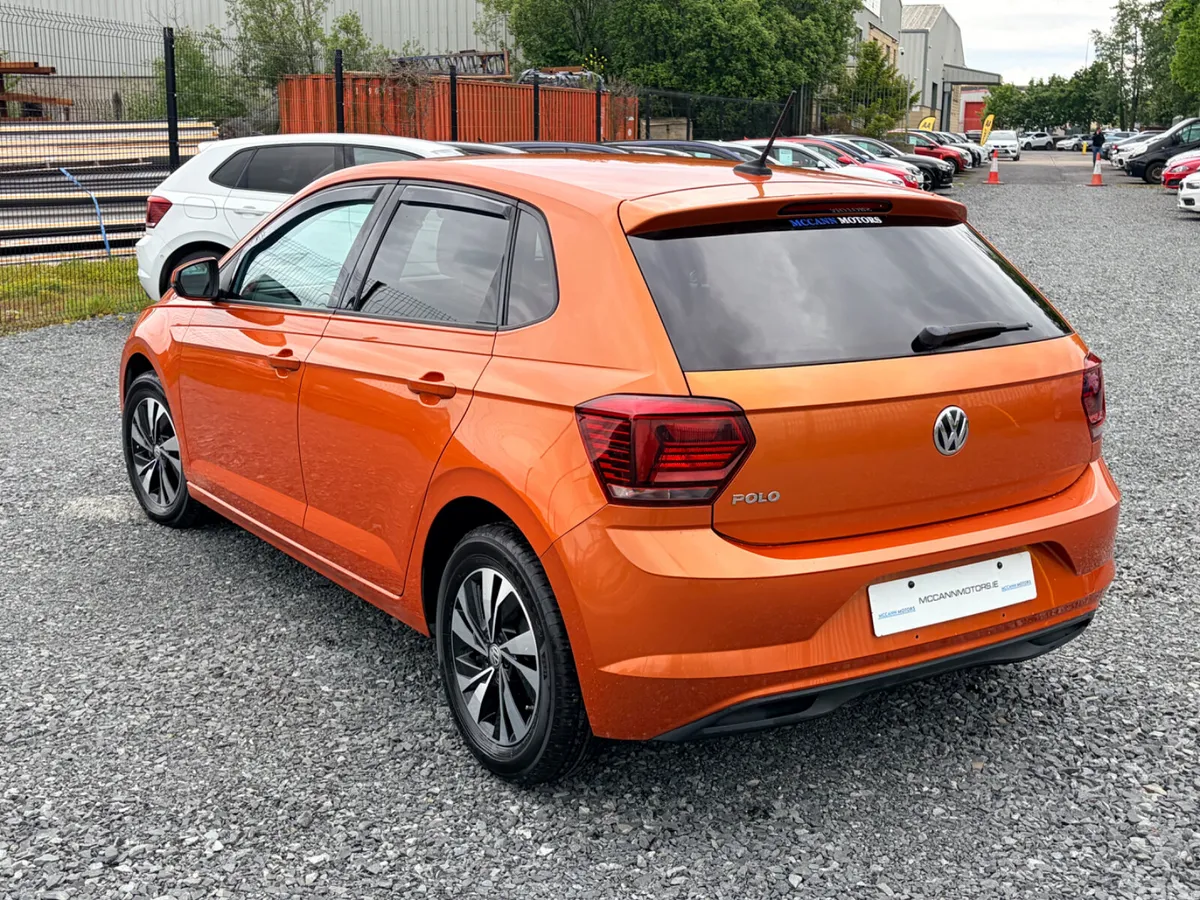 Volkswagen Polo Hatchback, Petrol, 2018, Orange