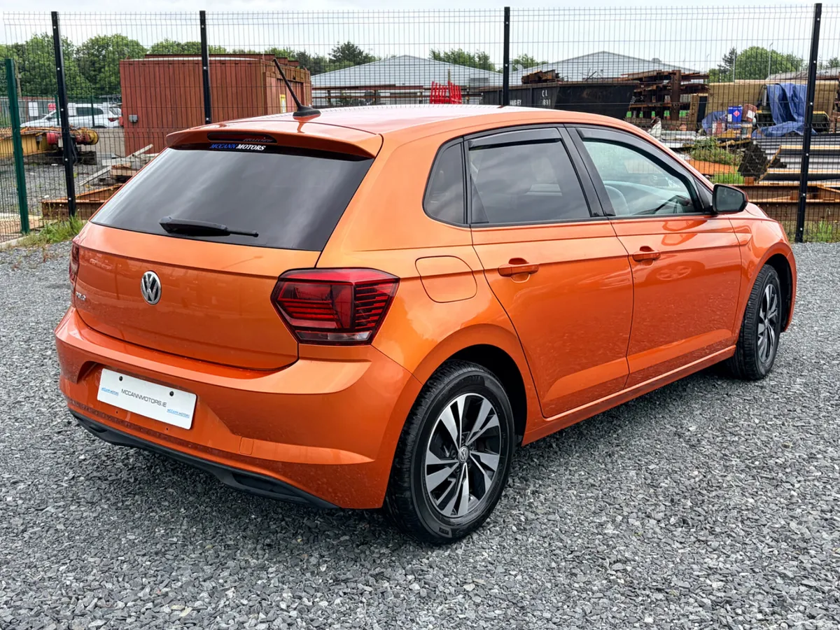 Volkswagen Polo Hatchback, Petrol, 2018, Orange