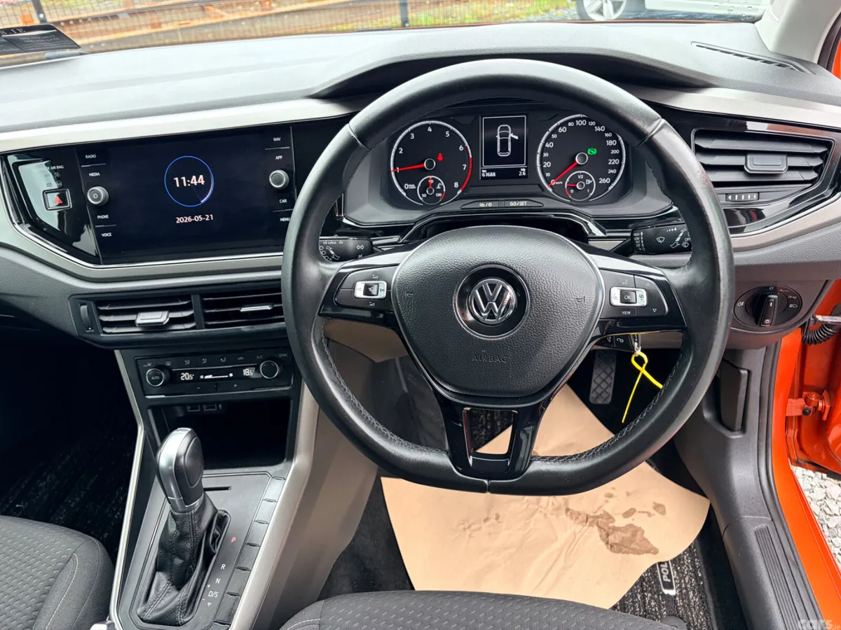 Volkswagen Polo Hatchback, Petrol, 2018, Orange