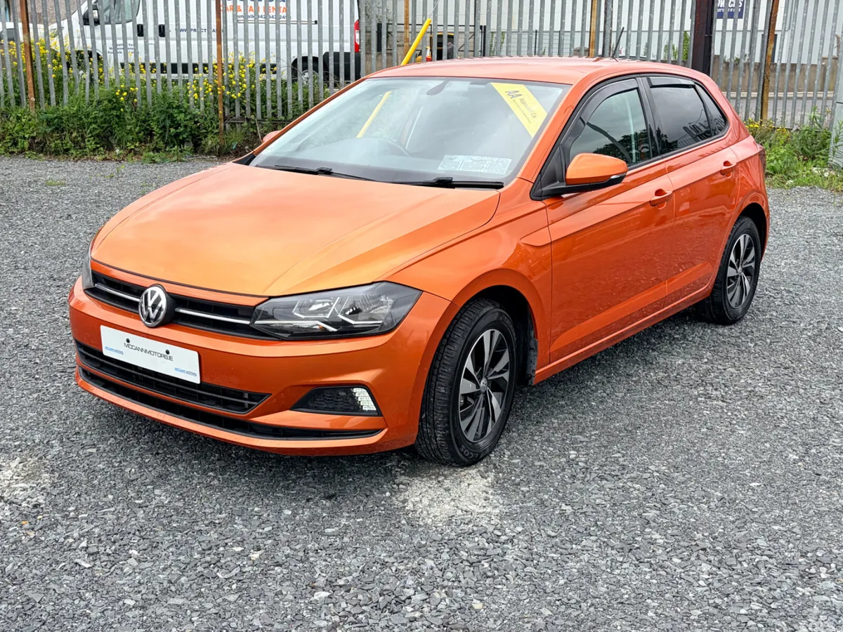 Volkswagen Polo Hatchback, Petrol, 2018, Orange