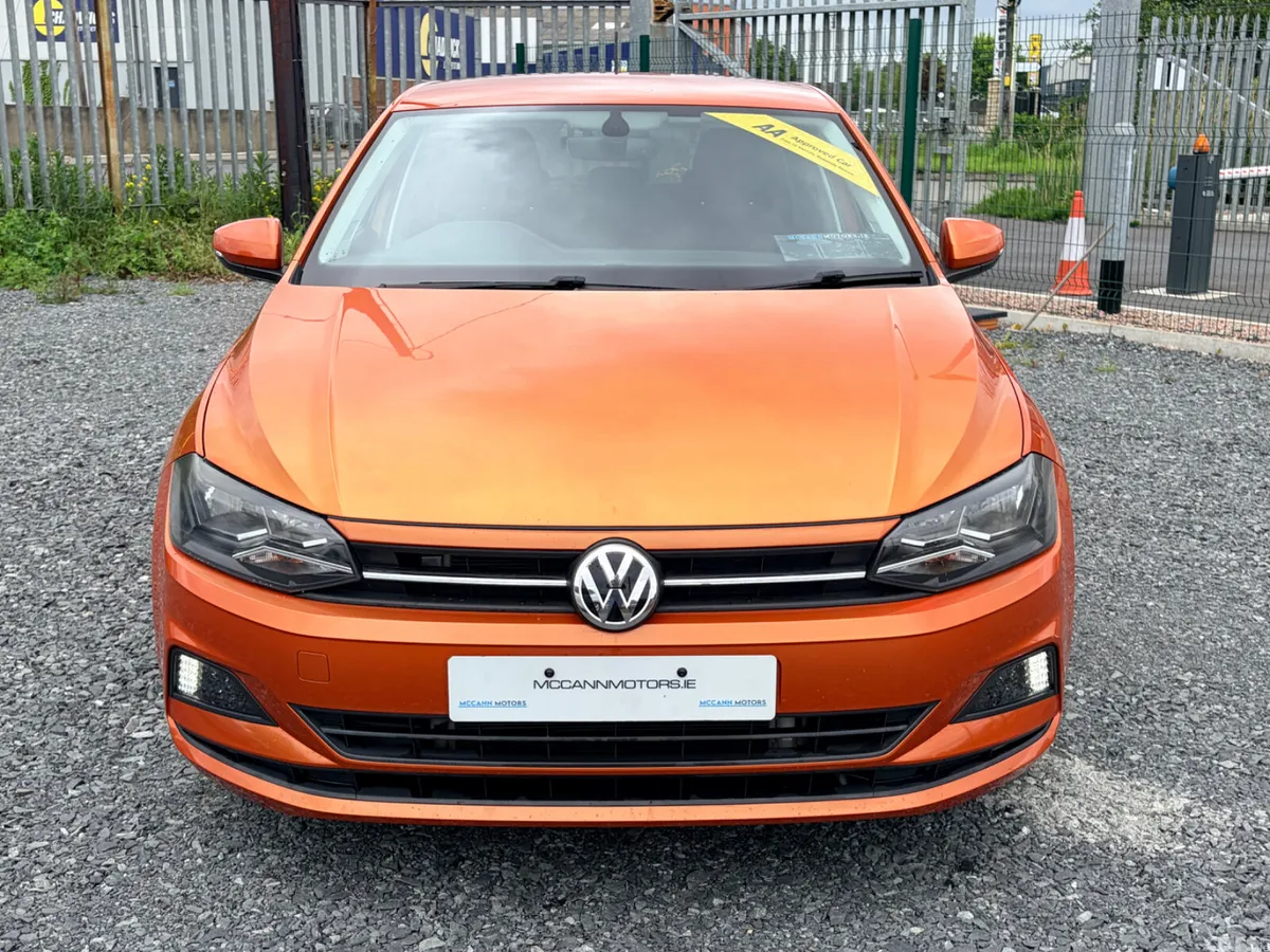 Volkswagen Polo Hatchback, Petrol, 2018, Orange