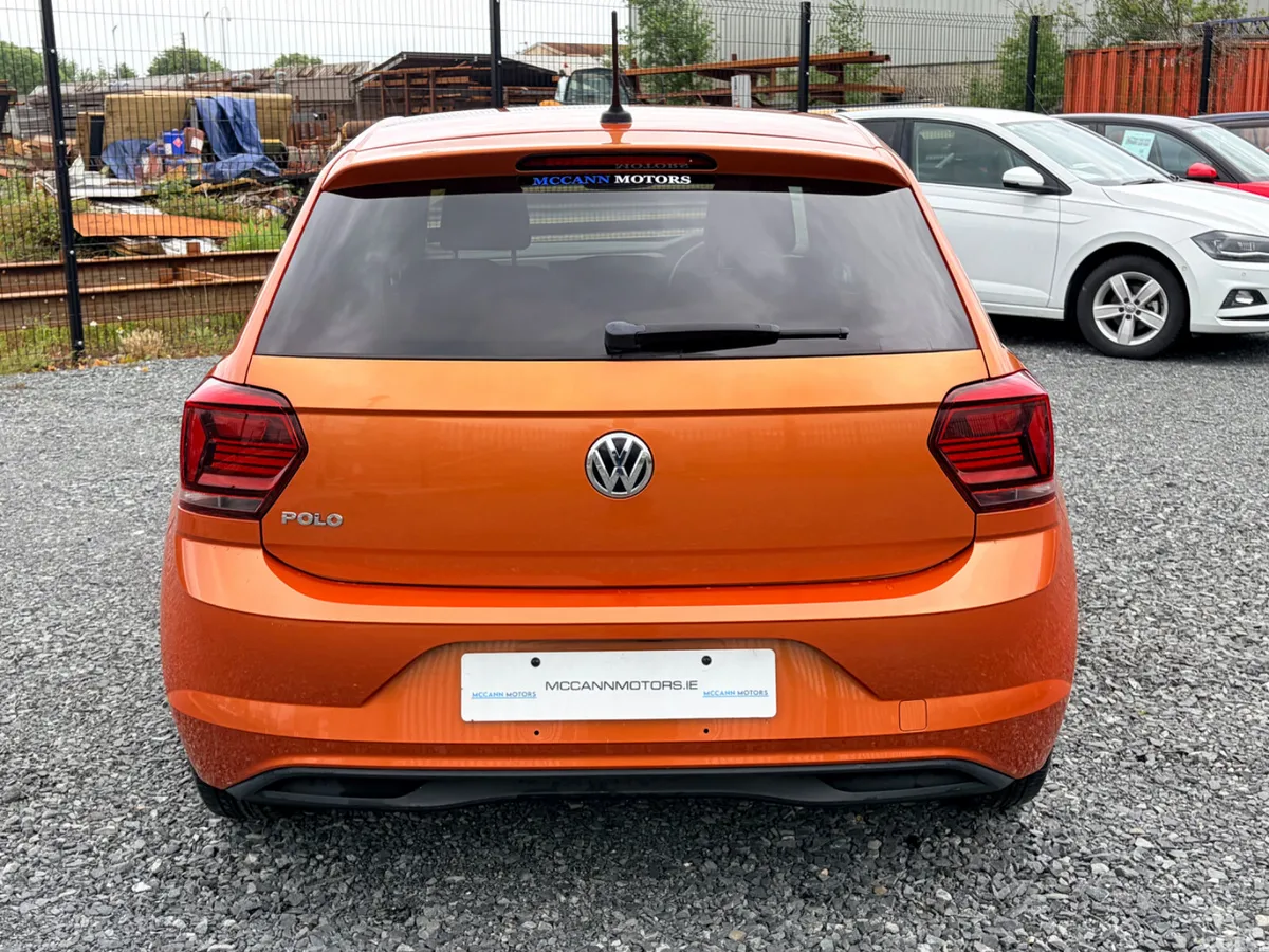 Volkswagen Polo Hatchback, Petrol, 2018, Orange
