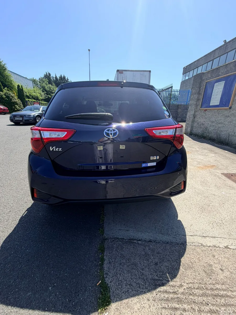 Toyota Vitz Hatchback, Petrol Hybrid, 2019, Blue