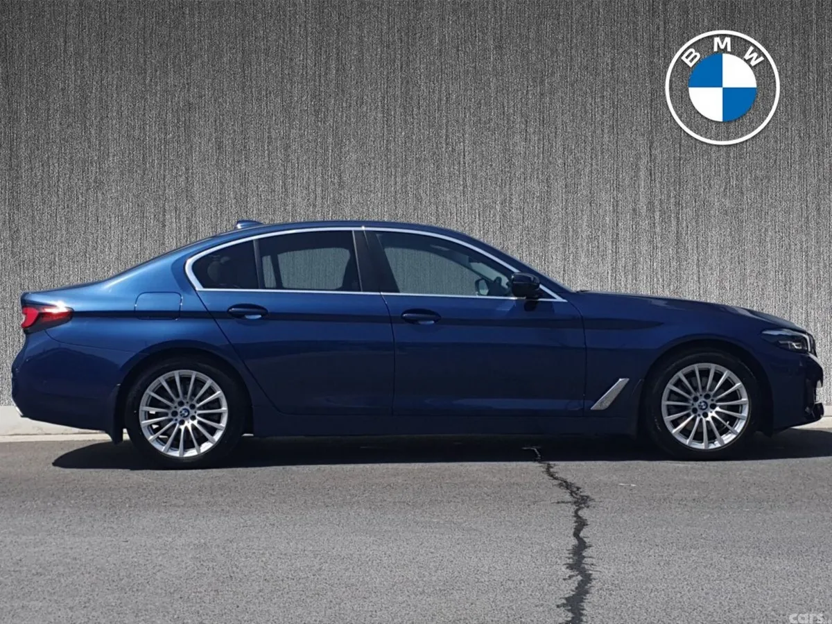 BMW 5-Series Saloon, Diesel, 2021, Blue