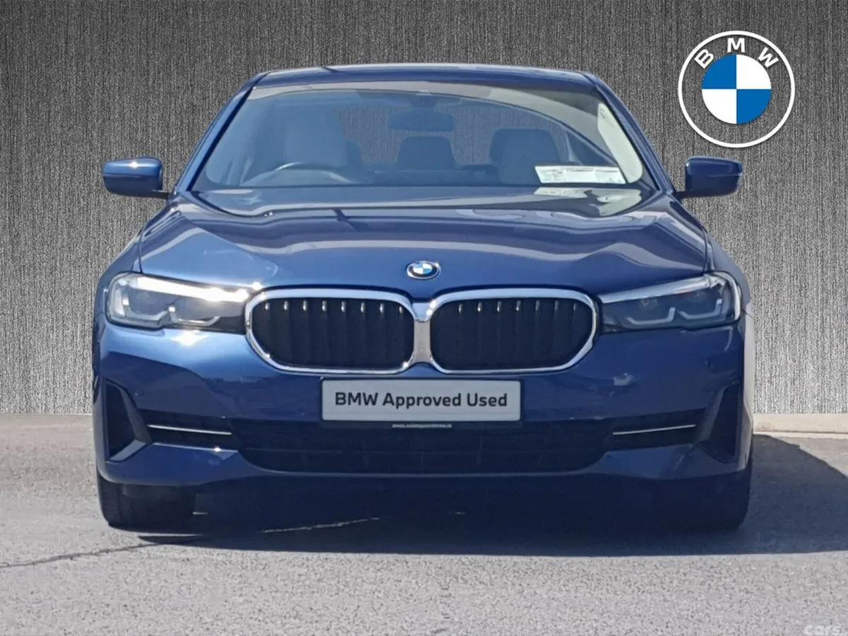 BMW 5-Series Saloon, Diesel, 2021, Blue