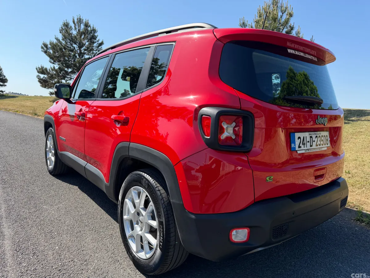 Jeep Renegade SUV, Petrol Hybrid, 2024, Red