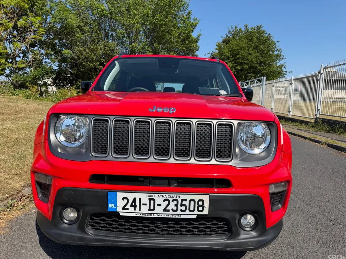 Jeep Renegade SUV, Petrol Hybrid, 2024, Red