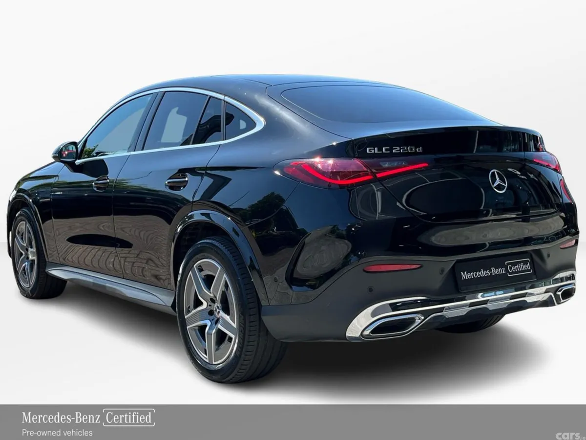 Mercedes-Benz GLC Coupe, Diesel Hybrid, 2024, Black
