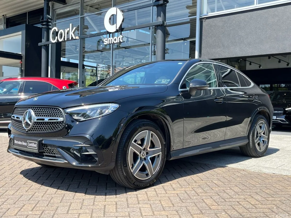 Mercedes-Benz GLC Coupe, Diesel Hybrid, 2024, Black
