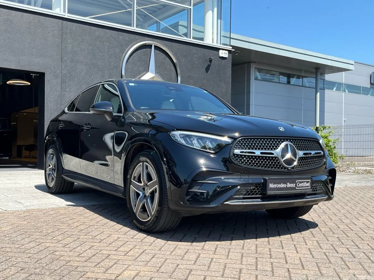 Mercedes-Benz GLC Coupe, Diesel Hybrid, 2024, Black