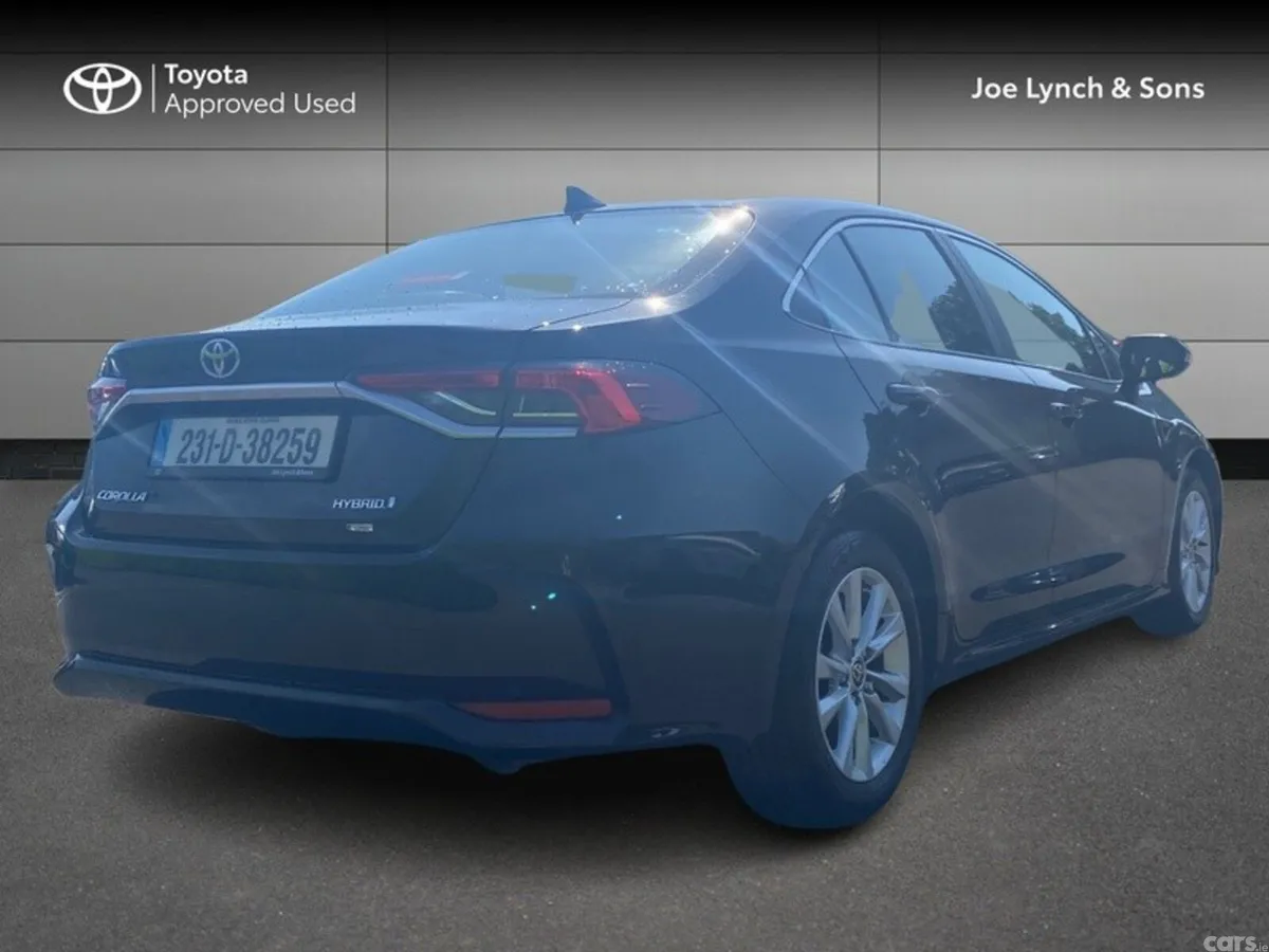 Toyota Corolla Saloon, Petrol Hybrid, 2023, Black