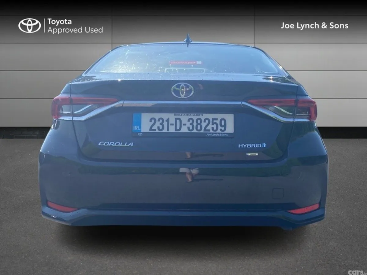 Toyota Corolla Saloon, Petrol Hybrid, 2023, Black