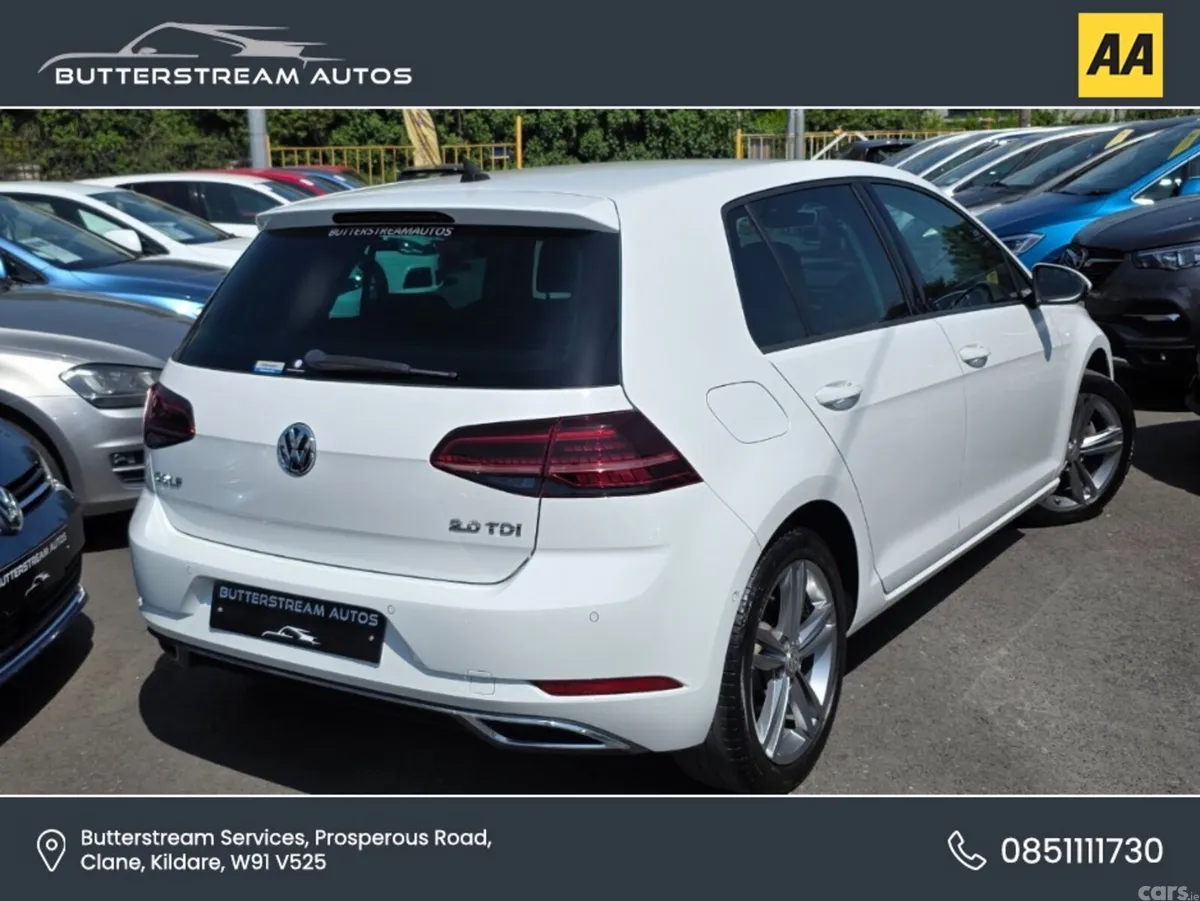 Volkswagen Golf Hatchback, Diesel, 2019, White