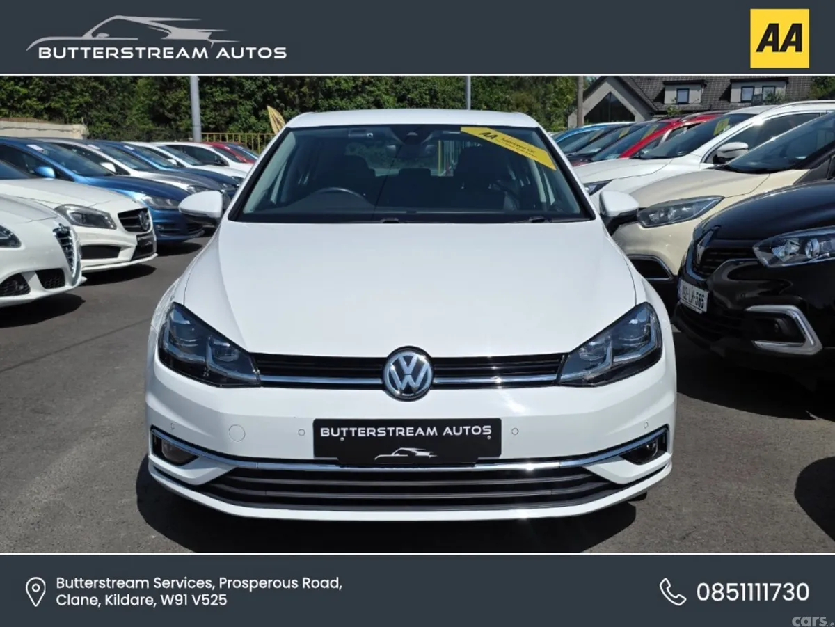 Volkswagen Golf Hatchback, Diesel, 2019, White