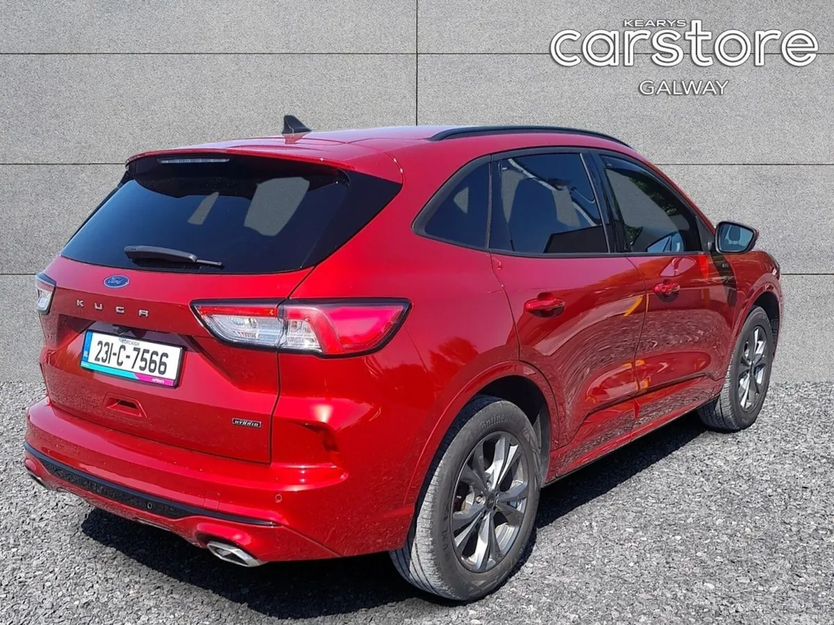 Ford Kuga SUV, Petrol Plug-in Hybrid, 2023, Red