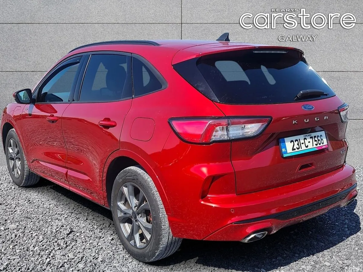 Ford Kuga SUV, Petrol Plug-in Hybrid, 2023, Red