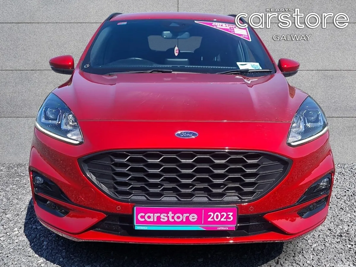 Ford Kuga SUV, Petrol Plug-in Hybrid, 2023, Red