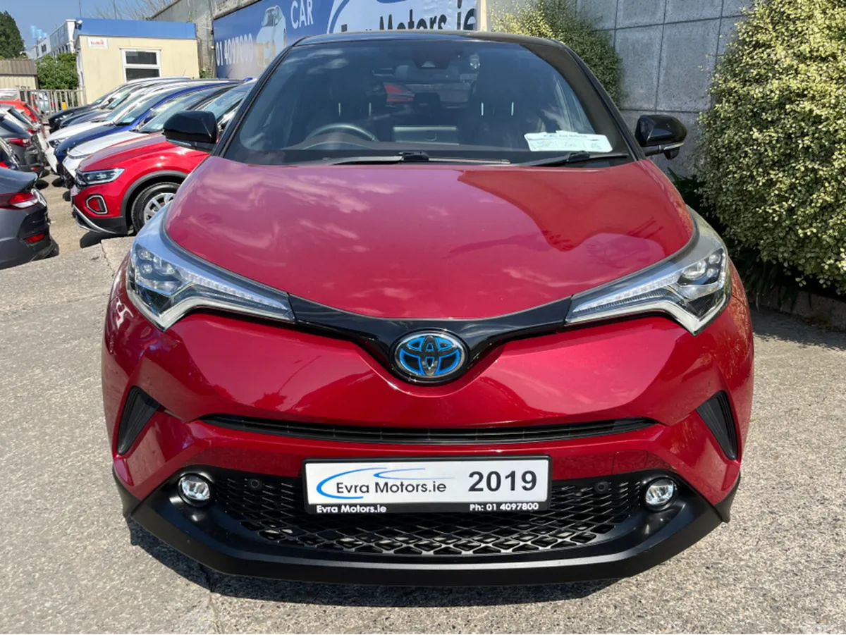 Toyota C-HR SUV, Petrol Hybrid, 2019, Red