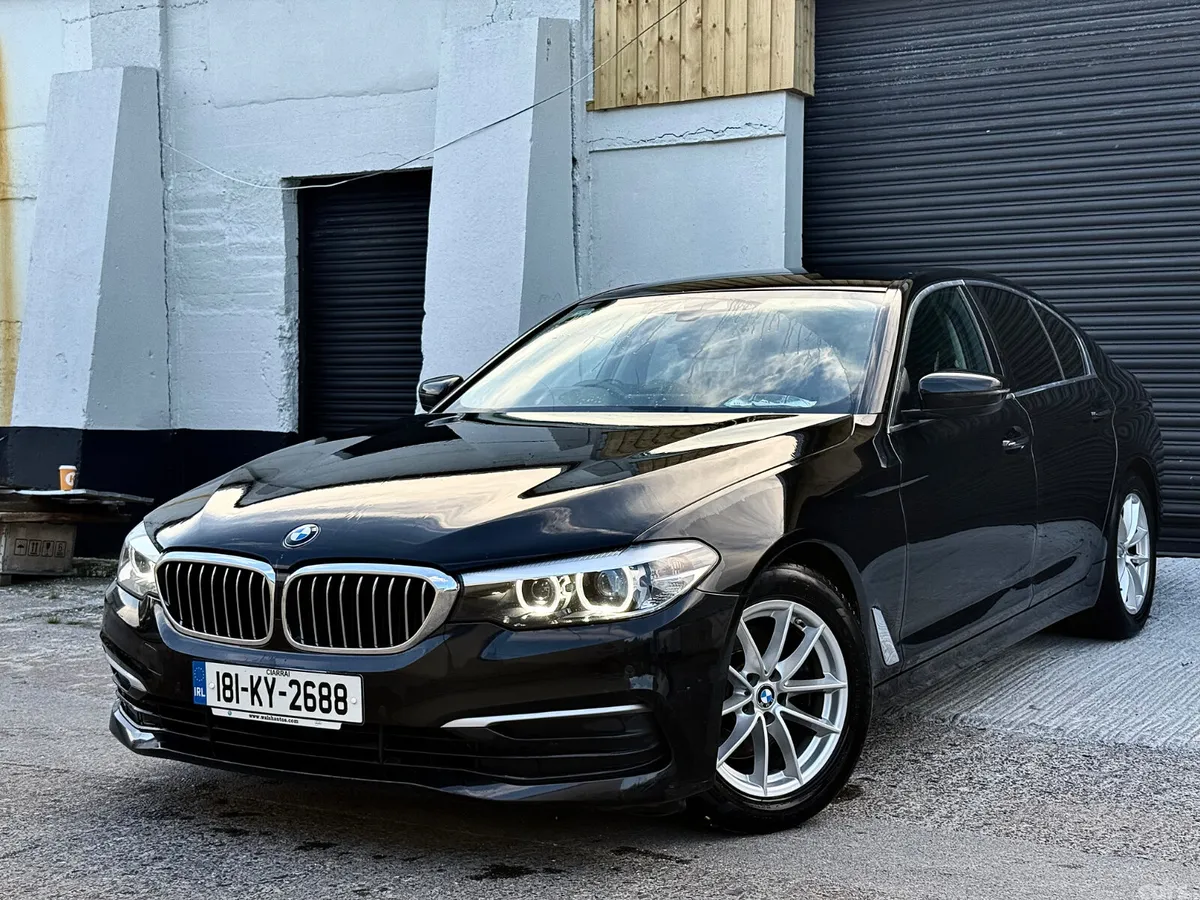 BMW 5-Series Saloon, Diesel, 2018, Black