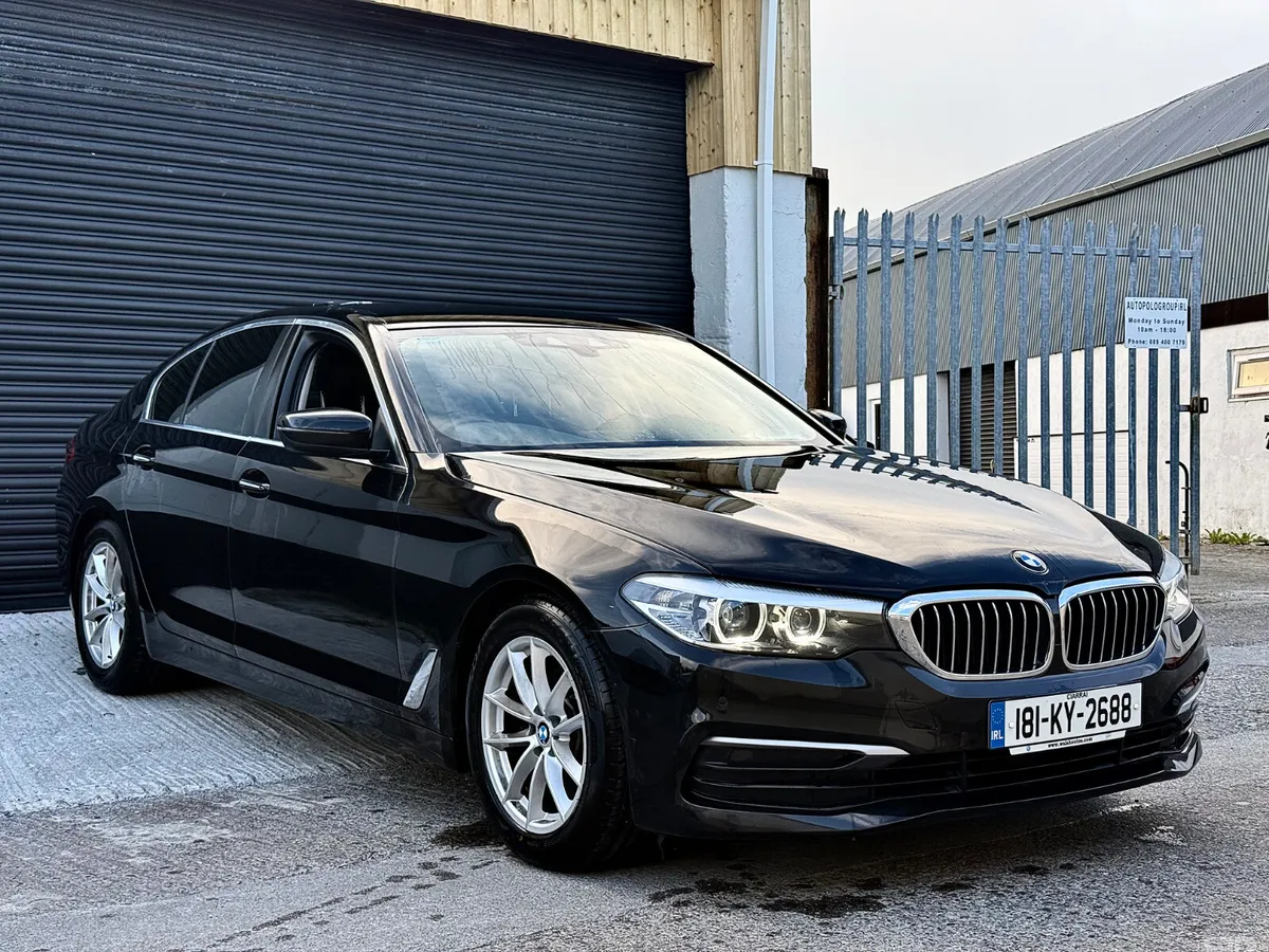 BMW 5-Series Saloon, Diesel, 2018, Black
