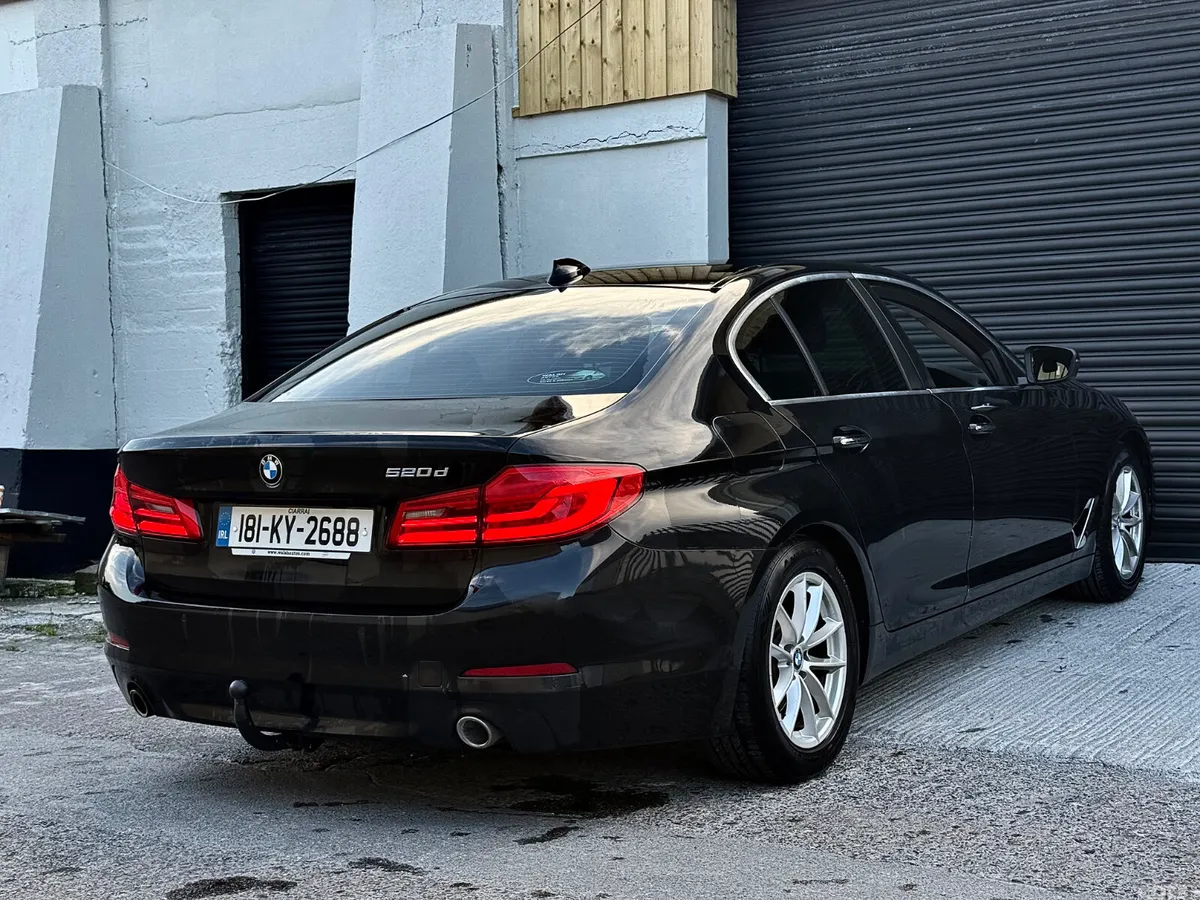 BMW 5-Series Saloon, Diesel, 2018, Black
