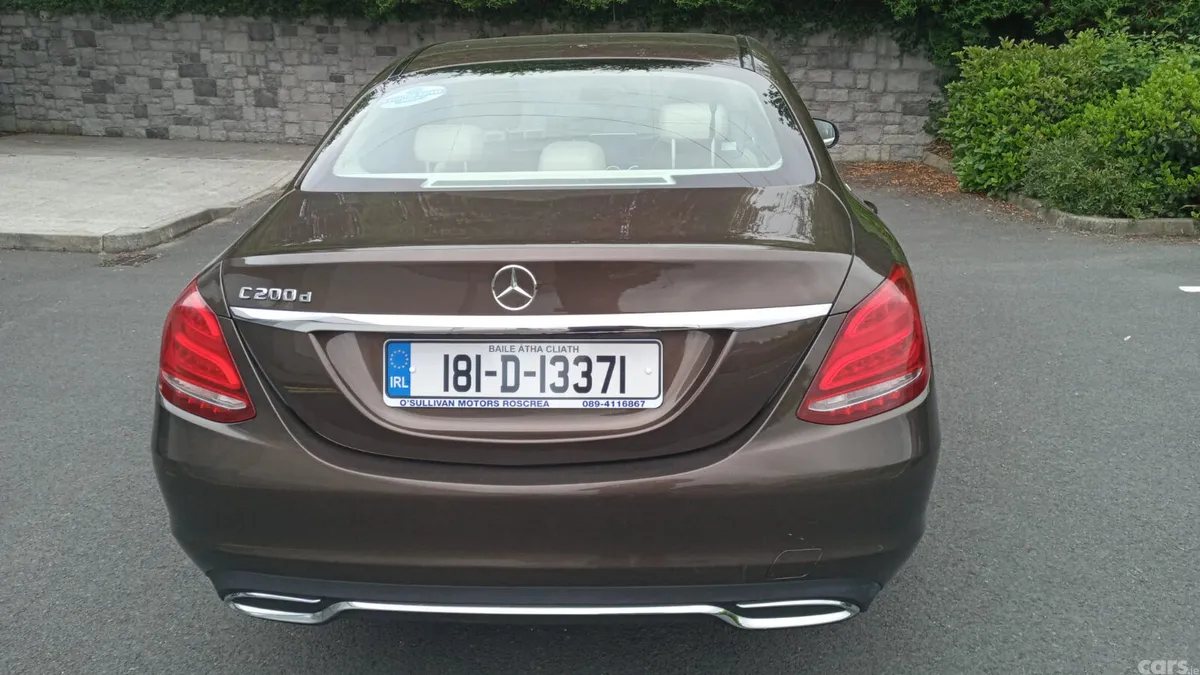 Mercedes-Benz C-Class Saloon, Diesel, 2018, Brown