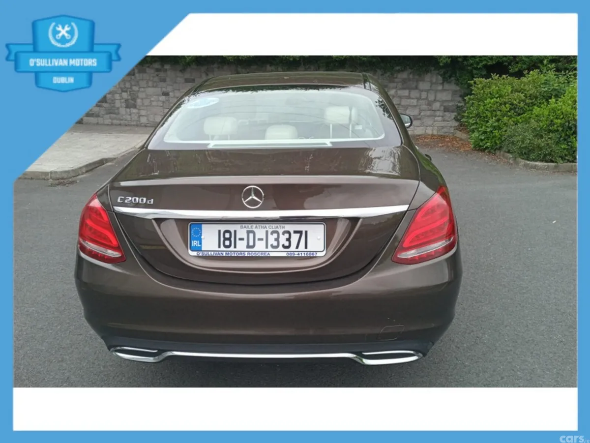 Mercedes-Benz C-Class Saloon, Diesel, 2018, Brown