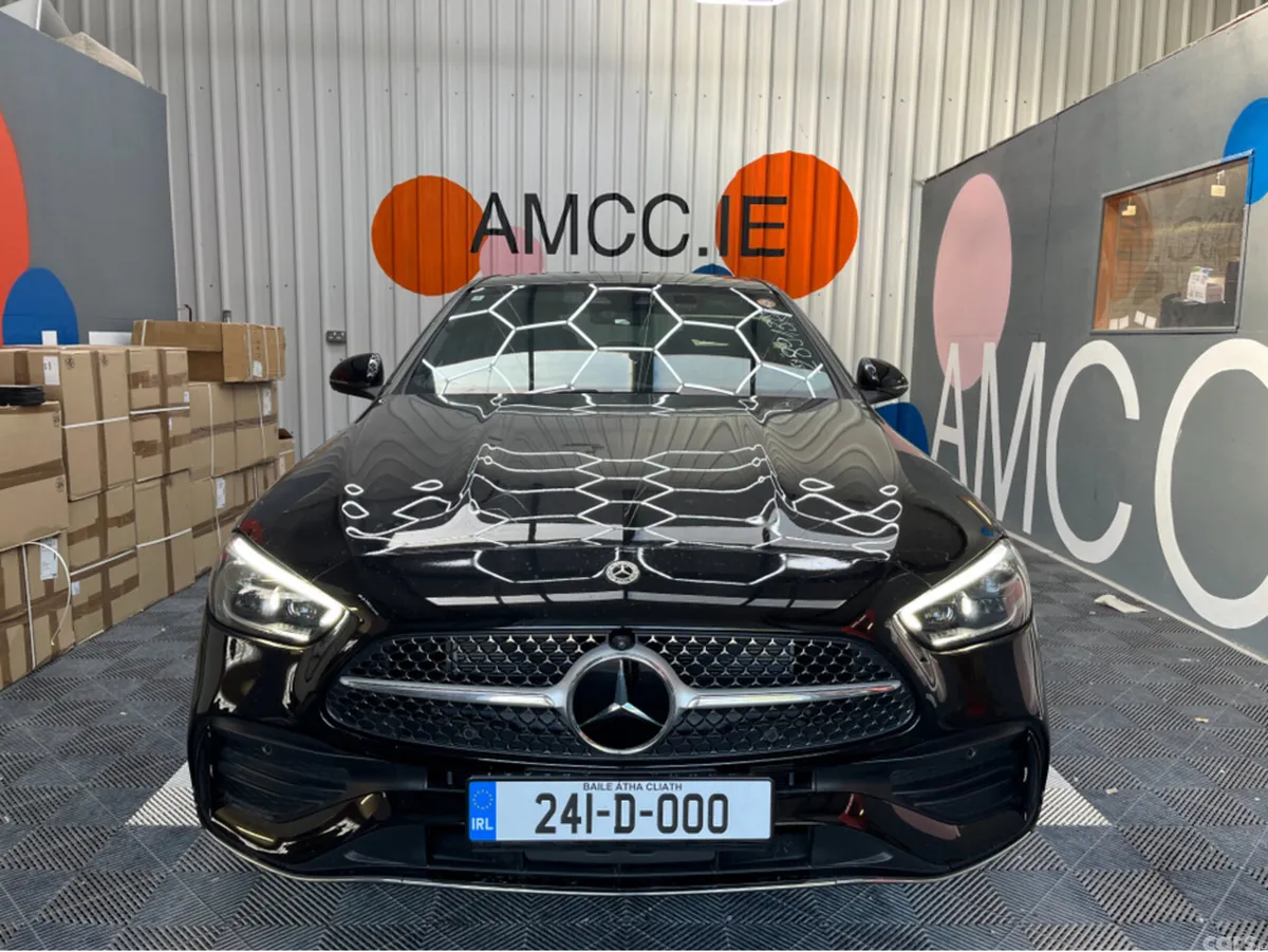 Mercedes-Benz C-Class Saloon, Petrol Plug-in Hybrid, 2024, Black
