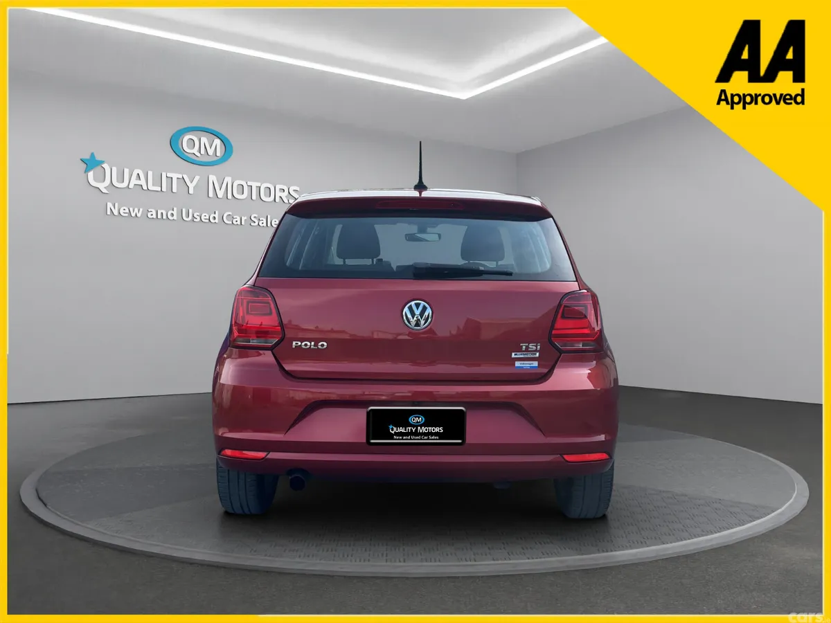 Volkswagen Polo Hatchback, Petrol, 2016, Red