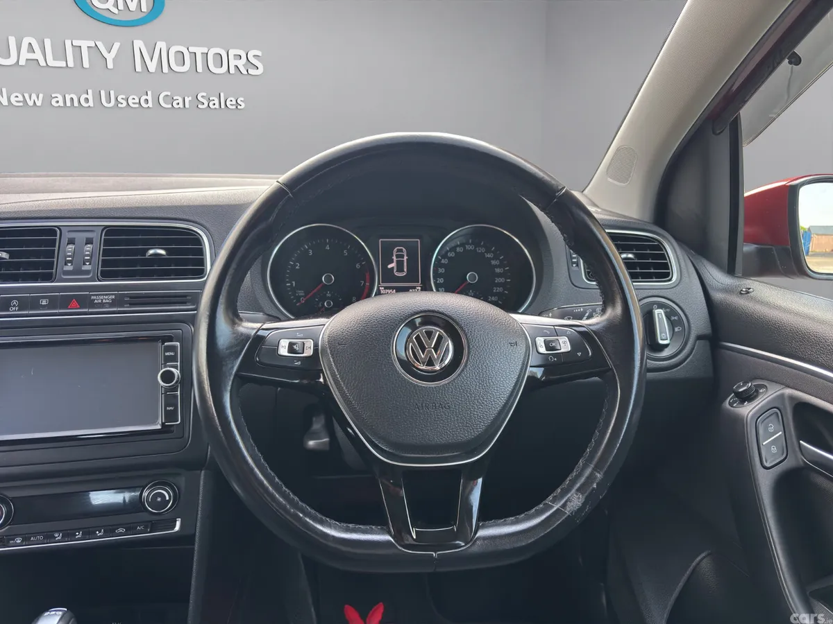 Volkswagen Polo Hatchback, Petrol, 2016, Red