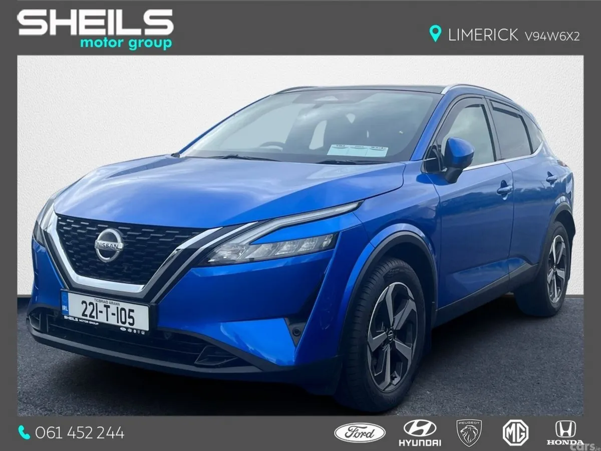 Nissan Qashqai MPV, Petrol, 2022, Blue